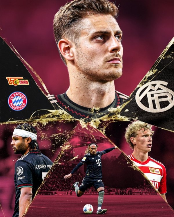 拜仁晒客战柏林连合海报：斯坦尼西奇、格纳布里等多名球员出镜